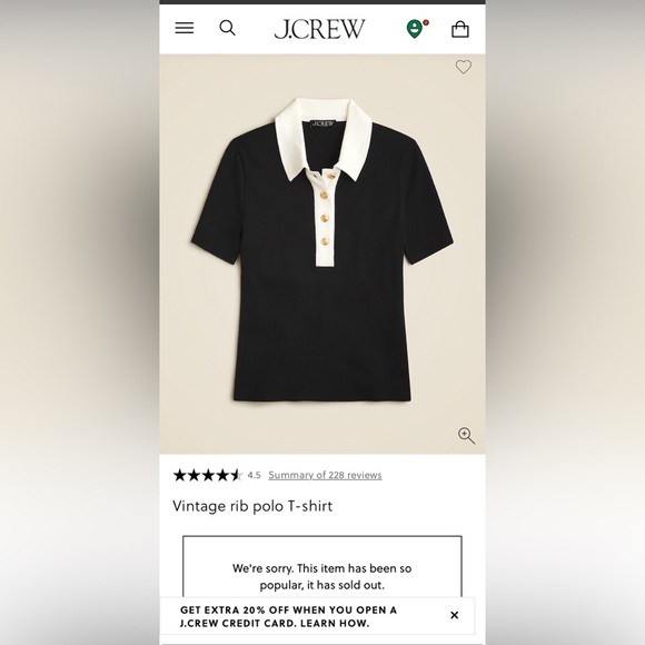 J. Crew Rib Polo Tee - Picture 5 of 5